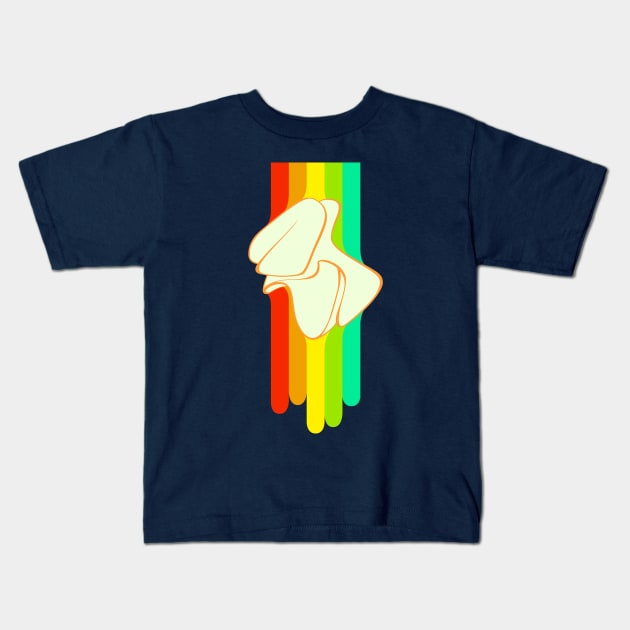 Rainbow Pride Abstract t-shirts, sweaters, phone cases and more. Kids T-Shirt by RGdesign